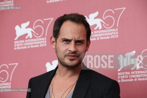 67th Venice International Film Festival - Venice September 5, 2010 - Photocall of the film Vallanzasca - Gli Angeli Del Male - The actor Moritz Bleibtreu