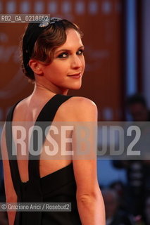 67th Venice International Film Festival - Venice September 5, 2010 - Red Carpet of the film Vallanzasca - Gli Angeli Del Male - Isabella Ragonese, actress