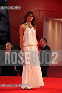 67th Venice International Film Festival - Venice September 5, 2010 - Red Carpet of the film Vallanzasca - Gli Angeli Del Male - Monica Barladeanu, actress