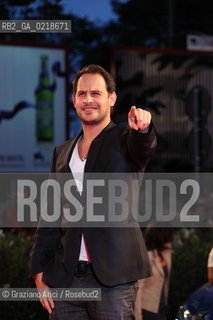 67th Venice International Film Festival - Venice September 5, 2010 - Red Carpet of the film Vallanzasca - Gli Angeli Del Male - The actor Moritz Bleibtreu