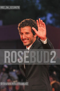 67th Venice International Film Festival - Venice September 5, 2010 - Red Carpet of the film Vallanzasca - Gli Angeli Del Male - The actor Francesco Scianna