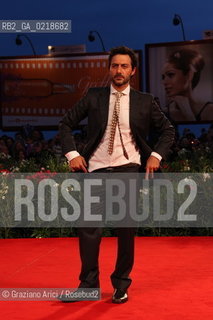 67th Venice International Film Festival - Venice September 5, 2010 - Red Carpet of the film Vallanzasca - Gli Angeli Del Male - The actor Filippo Timi