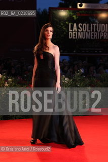 67th Venice International Film Festival - Venice September 5, 2010 - Red Carpet of the film Vallanzasca - Gli Angeli Del Male - The actress Paz Vega