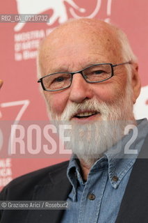 67th Venice International Film Festival - Venice September 7, 2010 - Photocall of the film Prezit Svuj Zivot (Surviving Life) - The director Jan Svankmajer.