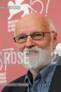 67th Venice International Film Festival - Venice September 7, 2010 - Photocall of the film Prezit Svuj Zivot (Surviving Life) - The director Jan Svankmajer.