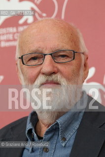 67th Venice International Film Festival - Venice September 7, 2010 - Photocall of the film Prezit Svuj Zivot (Surviving Life) - The director Jan Svankmajer.