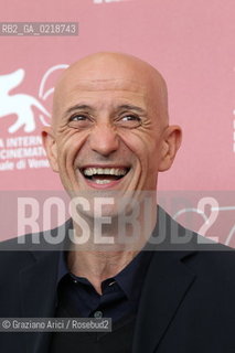 67th Venice International Film Festival - Venice September 7, 2010 - Photocall of the film Into Paradise - The actor Peppe Servillo.