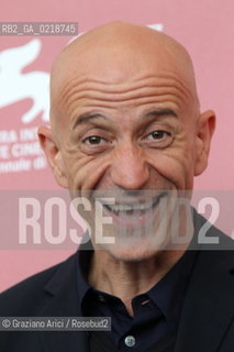 67th Venice International Film Festival - Venice September 7, 2010 - Photocall of the film Into Paradise - The actor Peppe Servillo.