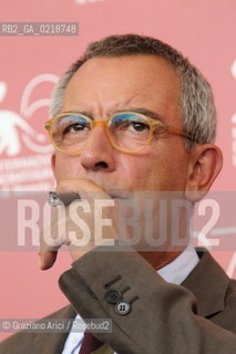 67th Venice International Film Festival - Venice September 7, 2010 - Photocall of the film Into Paradise - The actor Gianfelice Imparato