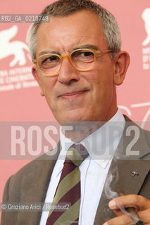 67th Venice International Film Festival - Venice September 7, 2010 - Photocall of the film Into Paradise - The actor Gianfelice Imparato