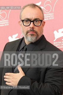 67th Venice International Film Festival - Venice September 7, 2010 - Photocall of the film Balada Triste De Trompeta - The director Alex de la Iglesia