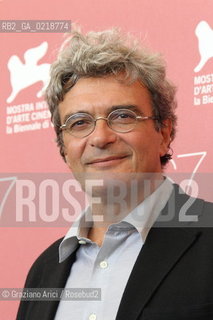 67th Venice International Film Festival - Venice September 7, 2010 - Photocall of the film Noi Credevamo - The director Mario Martone