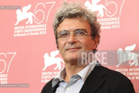 67th Venice International Film Festival - Venice September 7, 2010 - Photocall of the film Noi Credevamo - The director Mario Martone