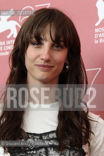 67th Venice International Film Festival - Venice September 7, 2010 - Photocall of the film Noi Credevamo - The actress Francesca Inaudi
