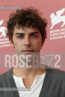 67th Venice International Film Festival - Venice September 7, 2010 - Photocall of the film Noi Credevamo - The actor Michele Riondino