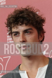 67th Venice International Film Festival - Venice September 7, 2010 - Photocall of the film Noi Credevamo - The actor Michele Riondino