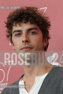 67th Venice International Film Festival - Venice September 7, 2010 - Photocall of the film Noi Credevamo - The actor Michele Riondino