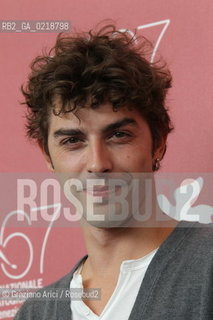 67th Venice International Film Festival - Venice September 7, 2010 - Photocall of the film Noi Credevamo - The actor Michele Riondino