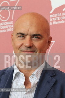 67th Venice International Film Festival - Venice September 7, 2010 - Photocall of the film Noi Credevamo - The actor Luca Zingaretti