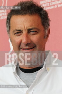 67th Venice International Film Festival - Venice September 7, 2010 - Photocall of the film Noi Credevamo - The actor Luca Barbareschi.