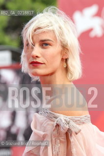 67th Venice International Film Festival - Venice September 7, 2010 - Red Carpet Film Promises Written in Water - Delfine Bafort, model