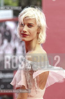 67th Venice International Film Festival - Venice September 7, 2010 - Red Carpet Film Promises Written in Water - Delfine Bafort, model