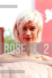 67th Venice International Film Festival - Venice September 7, 2010 - Red Carpet Film Promises Written in Water - Delfine Bafort, model