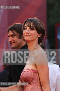 67th Venice International Film Festival - Venice September 7, 2010 - Red Carpet of the film Noi Credevamo - Actress Francesca Inaudi