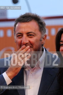 67th Venice International Film Festival - Venice September 7, 2010 - Red Carpet of the film Noi Credevamo - Actor Luca Barbareschi.
