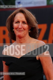 67th Venice International Film Festival - Venice September 7, 2010 - Red Carpet of the film Noi Credevamo - Actress Fiona Shaw