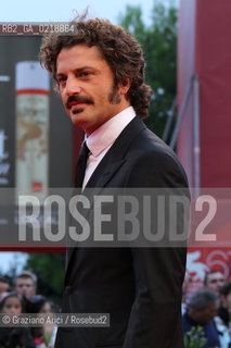 67th Venice International Film Festival - Venice September 7, 2010 - Red Carpet of the film Noi Credevamo - Actor Guido Caprino