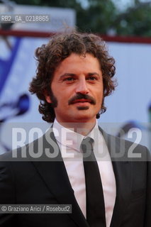 67th Venice International Film Festival - Venice September 7, 2010 - Red Carpet of the film Noi Credevamo - Actor Guido Caprino