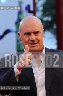 67th Venice International Film Festival - Venice September 7, 2010 - Red Carpet of the film Noi Credevamo - Actor Luca Zingaretti