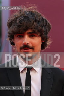 67th Venice International Film Festival - Venice September 7, 2010 - Red Carpet of the film Noi Credevamo - Actor Edoardo Natoli