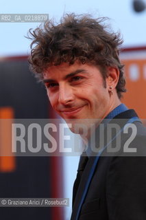 67th Venice International Film Festival - Venice September 7, 2010 - Red Carpet of the film Noi Credevamo - Actor Michele Riondino