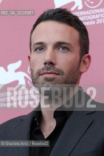 67th Venice International Film Festival - Venice September 8, 2010 - Photocall of the film The Town - The director Ben Affleck