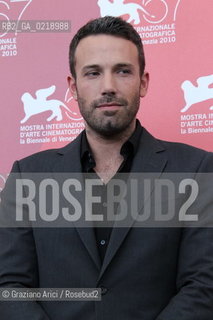 67th Venice International Film Festival - Venice September 8, 2010 - Photocall of the film The Town - The director Ben Affleck