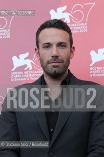 67th Venice International Film Festival - Venice September 8, 2010 - Photocall of the film The Town - The director Ben Affleck