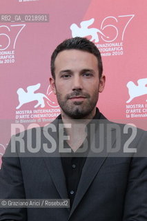 67th Venice International Film Festival - Venice September 8, 2010 - Photocall of the film The Town - The director Ben Affleck
