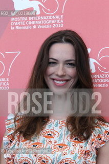 67th Venice International Film Festival - Venice September 8, 2010 - Photocall of the film The Town - Actress Rebecca Hall