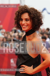67th Venice International Film Festival - Venice September 8, 2010 - Red Carpet of the film Sorelle Mai - Actress Valentina Bardi