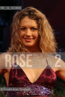 67th Venice International Film Festival - Venice September 8, 2010 - Red Carpet of the film The Town - Cristina Parovel, actress