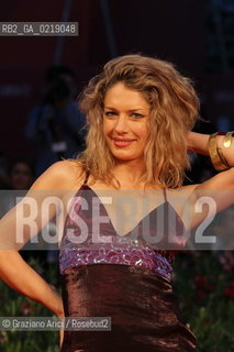 67th Venice International Film Festival - Venice September 8, 2010 - Red Carpet of the film The Town - Cristina Parovel, actress