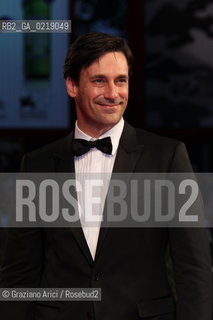 67th Venice International Film Festival - Venice September 8, 2010 - Red Carpet of the film The Town - Actor Jon Hamm