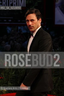67th Venice International Film Festival - Venice September 8, 2010 - Red Carpet of the film The Town - Actor Jon Hamm