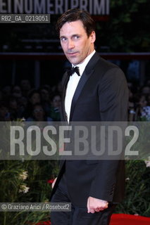 67th Venice International Film Festival - Venice September 8, 2010 - Red Carpet of the film The Town - Actor Jon Hamm