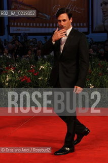 67th Venice International Film Festival - Venice September 8, 2010 - Red Carpet of the film The Town - Actor Jon Hamm