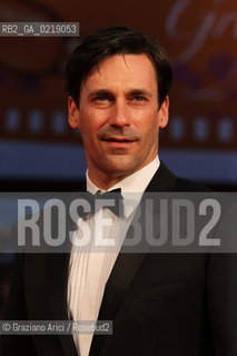 67th Venice International Film Festival - Venice September 8, 2010 - Red Carpet of the film The Town - Actor Jon Hamm