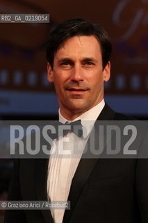 67th Venice International Film Festival - Venice September 8, 2010 - Red Carpet of the film The Town - Actor Jon Hamm