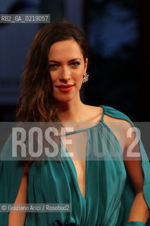 67th Venice International Film Festival - Venice September 8, 2010 - Red Carpet of the film The Town - Actress Rebecca Hall